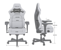 ANDA SEAT Kaiser 4 L Fabric Grey - 1473924 - zdjęcie 6